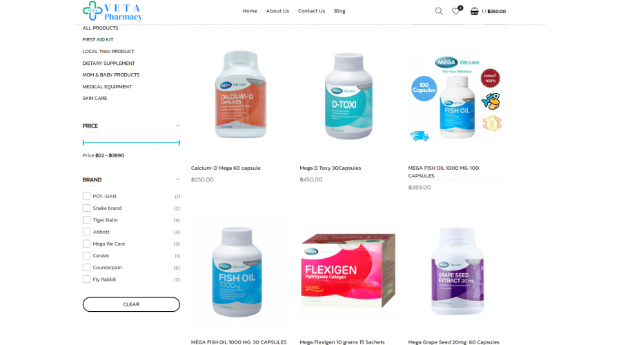 Thailand pharmacy online shop