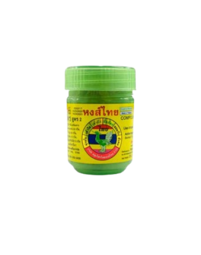 HONG THAI, Thai Herbal Inhalant, Formula II (green) - 40 g