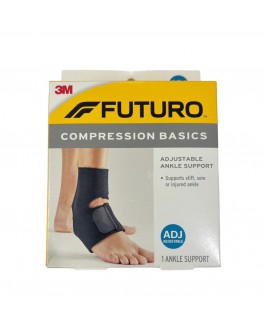  FUTURO COMPRESSION BASICS ADJUSTABLE ANKLE SUPPORT