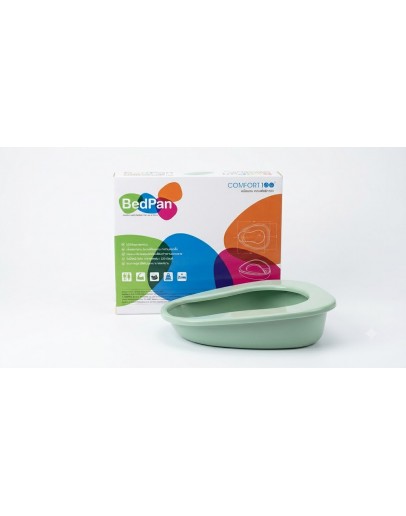 COMFORT100 Plastic Bedpan (Assorted Colors)