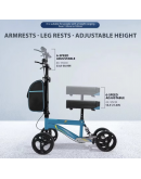 SINGLE-LEG FRACTURE ASSIST WHEELCHAIR
