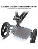 SINGLE-LEG FRACTURE ASSIST WHEELCHAIR