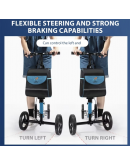 SINGLE-LEG FRACTURE ASSIST WHEELCHAIR