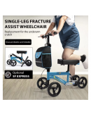 SINGLE-LEG FRACTURE ASSIST WHEELCHAIR