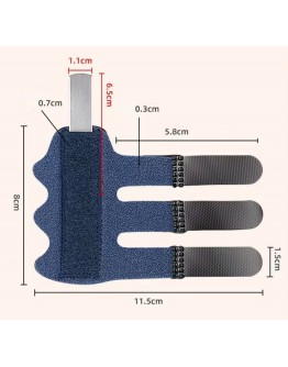  Joint Middle Finger Splint with Metal Support 